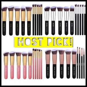 ⭐️ HOST PICK ⭐️ Professional make up brushes, 10pc